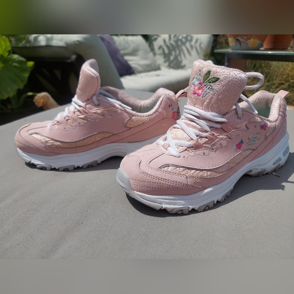 Sketchers D'Lite Bright Blossom Women's Sneaker Size 10 - Picture 7 of 11